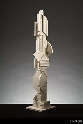 Sculptures Contemporary Unique Wood Zig Zag
