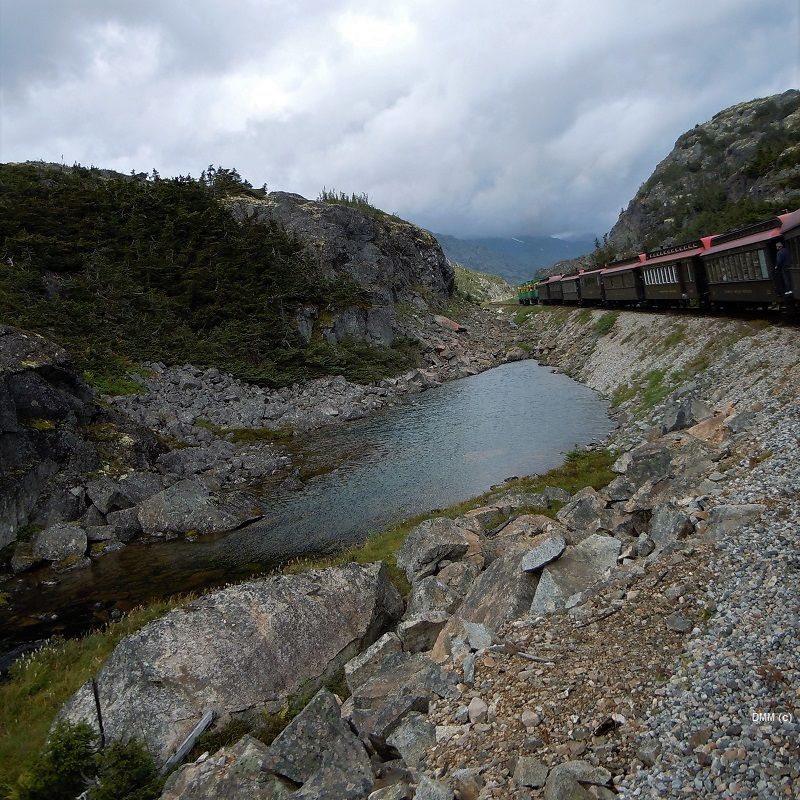 Photo Scenic Alaska Skagway Train